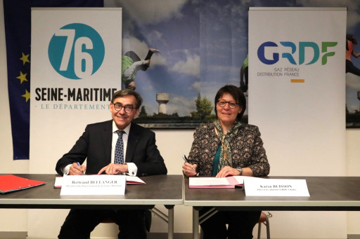 Projet "Zéro gaspi, 100% énergie" : le Département scelle un partenariat avec GRDF