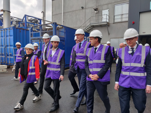 Le site de Nesle d’Innovafeed accueille Bruno Le Maire et Christophe Béchu