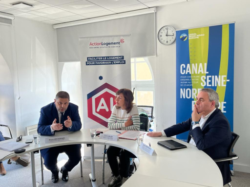 Canal Seine-Nord Europe : des logements seront réservés aux compagnons