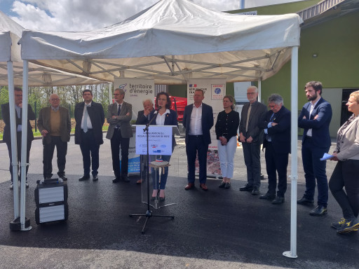 La ville de Roye a inauguré son réseau de chaleur