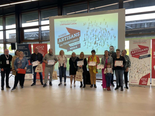 Nesle : la Chambre de métiers et de l’artisanat des Hauts-de-France honore ses artisans