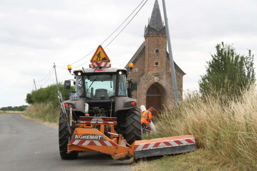 Le Département de la Somme expérimente le fauchage raisonné sur ses routes