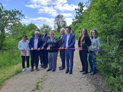 Inauguration officielle du sentier pédagogique du massif forestier de Jeand'Heurs