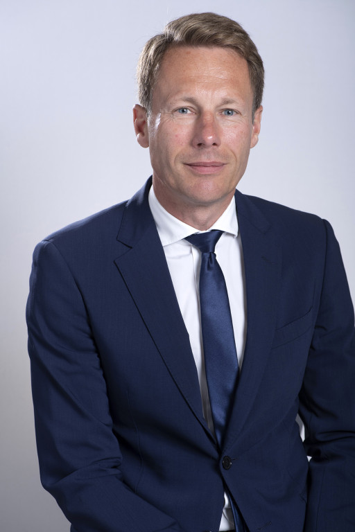 Le président de la Chambre nationale des commissaires de justice Benoit Santoire à Amiens