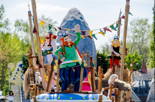 Le Parc Astérix participe à la 110e édition du Tour de France