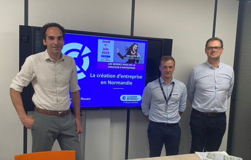 La CCI Rouen Métropole accompagne les créateurs d'entreprise