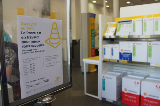La Poste : les grands travaux au bureau Nancy Saint-Jean