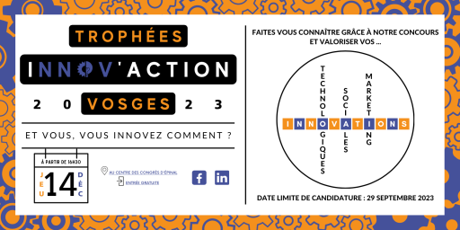 Les Trophées Innov'action 2023 sont ouverts