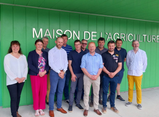 Nicolas Pérotin, élu nouveau président de la Chambre d’Agriculture de la Meuse