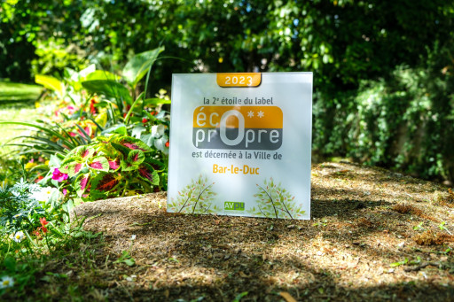 Bar-le-Duc reçoit la deuxième étoile du label « Ville Éco-propre »