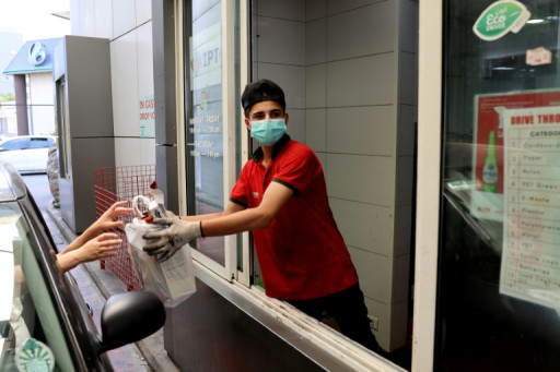 Au Liban, un centre de recyclage mise sur le "drive-throw"