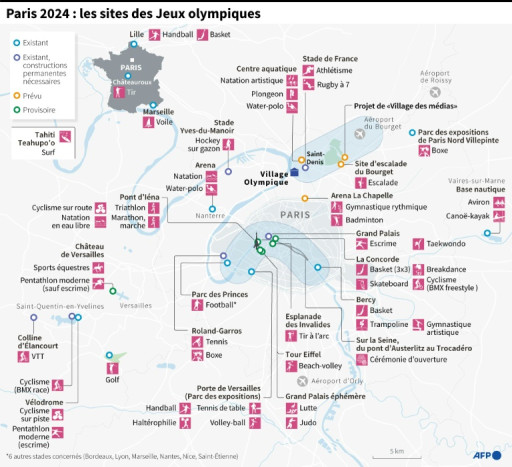 JO-2024: un an avant, Paris lance le compte à rebours