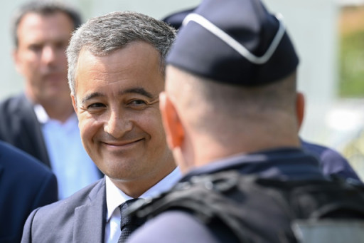 Darmanin en soutien des policiers et de leur patron