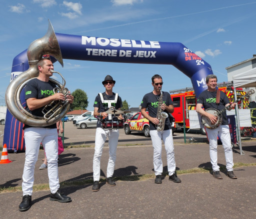 Sarralbe accueille la Caravane Moselle Terre de Jeux 2024