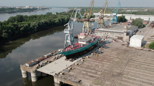 Le premier voilier cargo de l'entreprise havraise Towt a été mis à l’eau