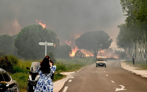 Un violent incendie fixé après avoir ravagé plusieurs centaines d'hectares dans les Pyrénées-Orientales