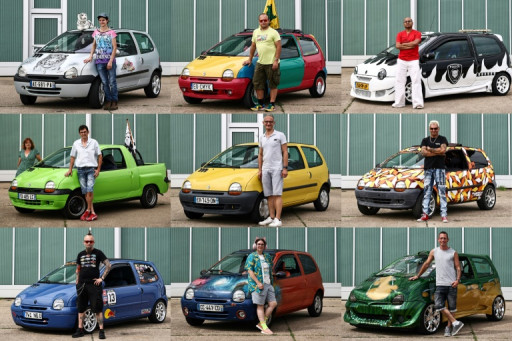 Des passionnés de Twingo rassemblés en Lorraine pour ses 30 ans