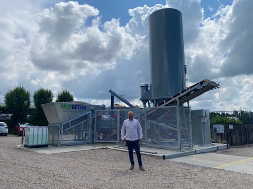 Abbeville : un distributeur automatique de béton aux Pépinières Trancart