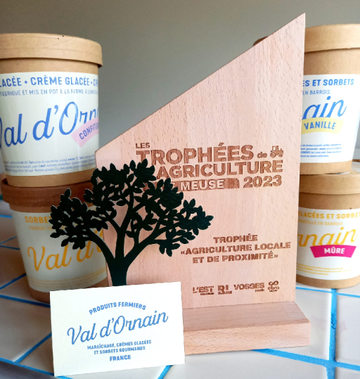 Trophées d'Agriculture de la Meuse : le Val d'Ornain remporte le trophée Agriculture locale et de proximité