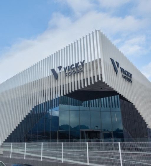 SaôneOr : Les travaux avancent à grands pas pour le site de production de Vicky Foods