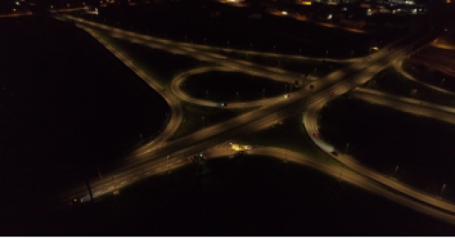 Le plus grand projet d'éclairage solaire autoroutier européen désormais dans le Nord