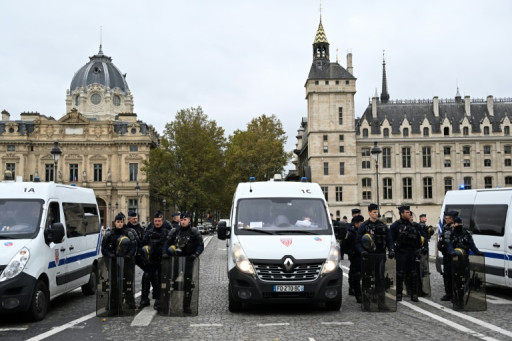 A Paris, des milliers de participants à un rassemblement pro-palestinien interdit