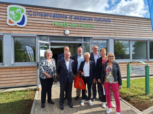 Inauguration du siège du Conservatoire d’espaces naturels des Hauts-de-France à Boves