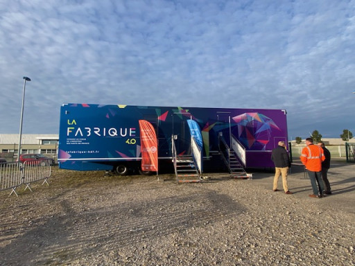 Saint-Quentin-Lamotte : la Fabrique 4.0 a fait halte sur le parc d’activités Bresle Maritime