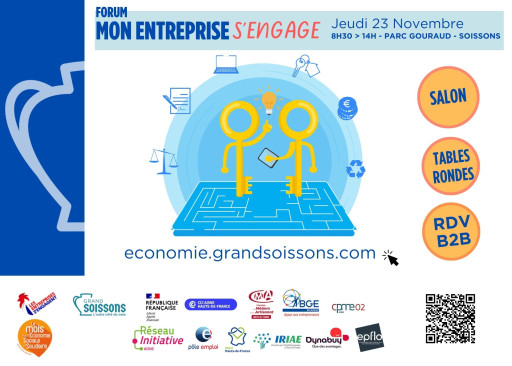 Soissons : forum "Mon entreprise s’engage" le 23 novembre