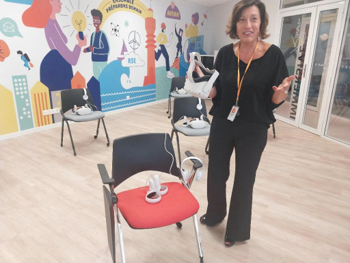 Une «immersive room» pour attirer vers les métiers de l’industrie en tension