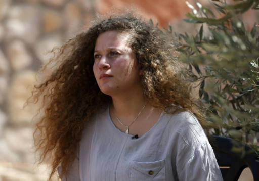 La Palestinienne Ahed Tamimi, pasionaria de la lutte contre l'occupation
