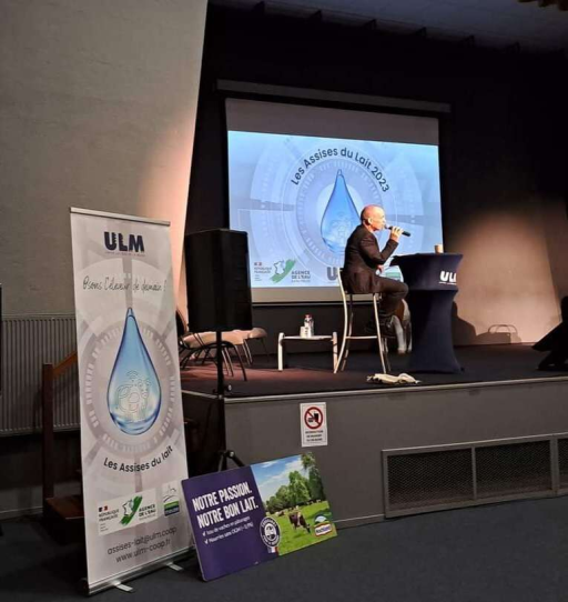 L'Agence Meuse Attractivité aux Assises du lait organisées par l'Union Laitière de la Meuse