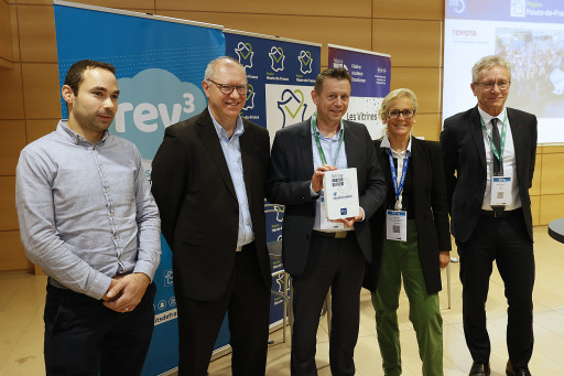 Le site Toyota d'Onnaing reçoit le trophée «Vitrine Industrie du Futur»