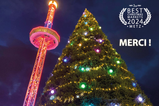 Metz, troisième meilleur marché de Noël d'Europe