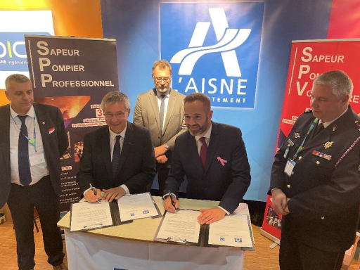 Aisne : convention entre le Département et le SDIS
