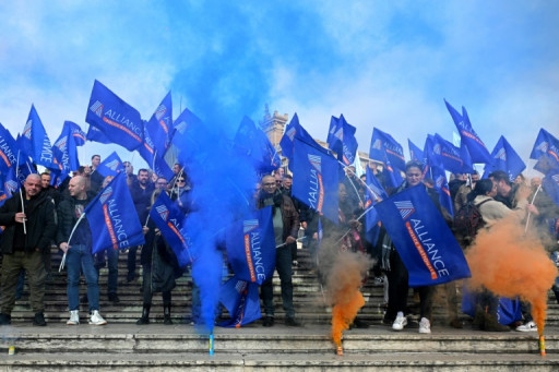 Les policiers mobilisés dans toute la France pour des primes olympiques