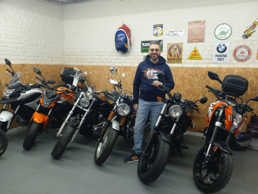 À Tergnier, C.Bécanes développe son activité de vente de motos d’occasion