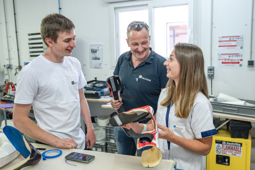 A Seurre, Proteor équipe les athlètes pour les Jeux paralympiques