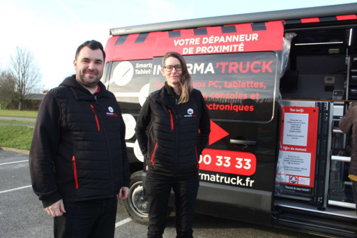 Informa'Truck, le camion-atelier informatique débarque dans l'Aisne
