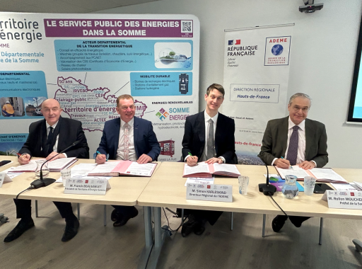 Le Contrat chaleur renouvelable territorial de la Somme est lancé