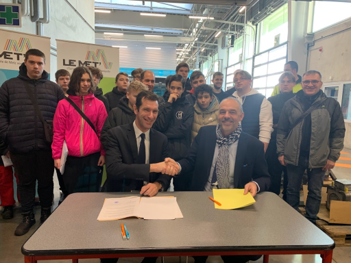 Retour sur la visite des élèves du lycée Gustave Eiffel aux ateliers Le Met’