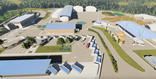 Le projet de déchetterie de Razimont, 12 M€ investis