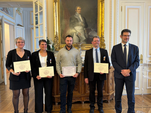 Xavier Delarue salue l'engagement exceptionnel du personnel de la Meuse
