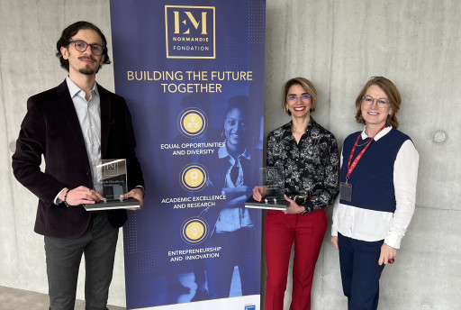 Fondation EM Normandie : les lauréats du prix de l’excellence académique dévoilés
