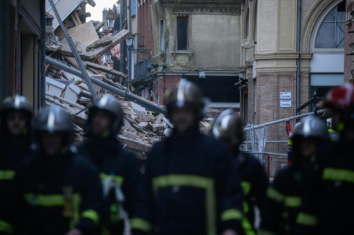 Un vieil immeuble du centre de Toulouse s'effondre, pas de victimes recensées