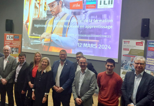 Nucléaire : partenariat entre le Pôle formation UIMM lorraine et l'Enim