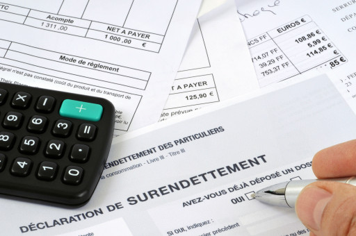 Le surendettement évolue de 0,6 % en 2023