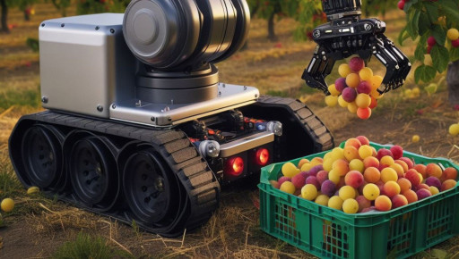 Des cobots pour la récolte de mirabelles