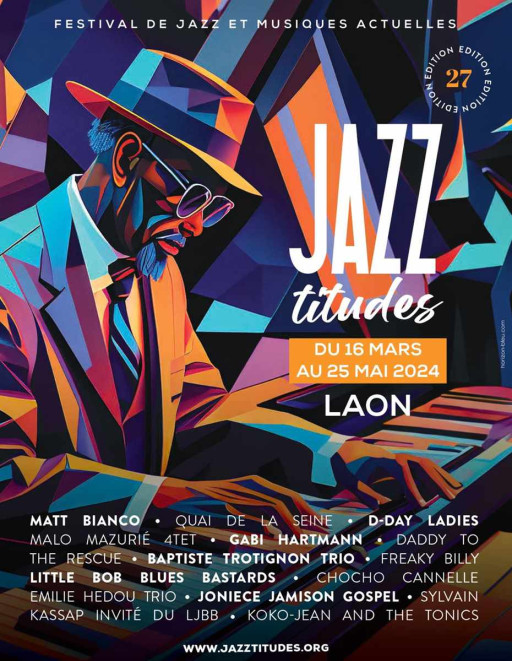 Le jazz fait son festival à Laon à partir du 16 mars
