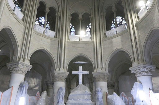 Cinq ans après l'incendie, Notre-Dame de Paris retrouve de sa splendeur